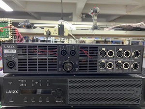 High End Quality LA12X DSP Power Amplifier <strong>4</strong>*2200w Class D La12x Sound Amplifier <strong>Work</strong> with Computer - Product Image 2