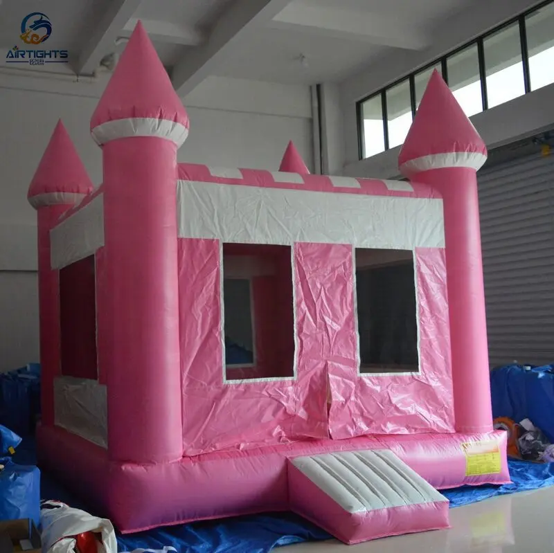 새로운 디자인 팽창식 잠바 집 좋은 가격 소녀를 위한 튼튼한 분홍색 튀는 성곽