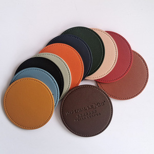 Posavasos <span class=keywords><strong>de</strong></span> <span class=keywords><strong>Cuero</strong></span> PU Resistente al Calor, Estilo Nórdico, para Decoración <span class=keywords><strong>de</strong></span> <span class=keywords><strong>Mesa</strong></span> del Hogar - Product Image 5
