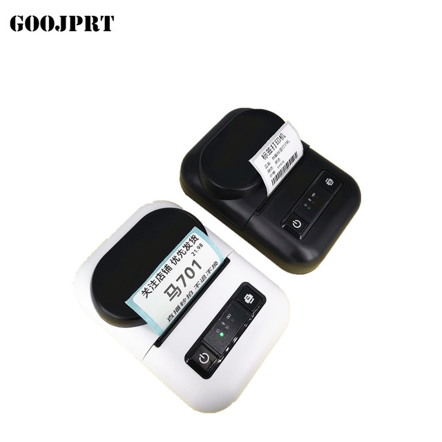 PT260 Wireless Barcode Qr Code Sticker Label Portable Printer Jewelry Thermal Sticker Mini Barcode Label Printer