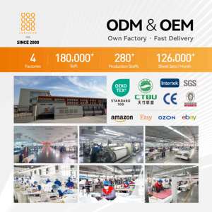 Lenzuolo con Angoli di Lusso per Hotel 5 Stelle, T300 Jacquard Effetto Ondulato, 60% Cotone 40% Poliestere, Bianco - Product Image 5