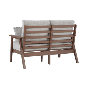 Ngoài trời HDPE bền sofa Patio ngoài trời ban công không thấm nước UV kháng khách sạn B & B muebles đồ gỗ ngoài trời - Product Image 3