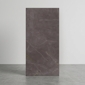 Azulejos de porcelana con aspecto de mármol púrpura Amani Violet de 800x1600 mm, acabado de alto brillo, para paredes y suelos en interiores. - Product Image 3