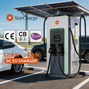 สถานีชาร์จรถยนต์ Starcharge Titan V5 UL CE 200kW แบบยืดหดอัตโนมัติ พร้อม UI แบบกำหนดเอง สำหรับรถยนต์ไฟฟ้า - Product Image 1