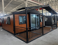 Maisons modulaires de 10 à 40 pieds, cabane préfabriquée, maison préfabriquée en conteneur, modèle de maison extensible, maison de camping