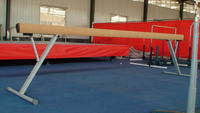Poutre d'équilibre en aluminium standard FIG, équipement de gymnastique, hauteur réglable (0,7-1,25 m) pour la compétition/l'entraînement, exportation