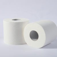 Fourniture directe d'usine chanvre doux bambou personnalisé 2 plis rouleau de papier toilette salle de bain noyau de papier toilette