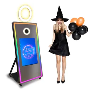 Exquisito e insuperable espejo Photo Booth Property Smart Handheld Drop Shipping Magic Mirror Photo Booth