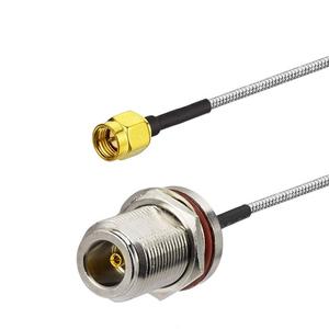 कोएक्सियल rg58 lmr195 lmr400 पिटेल केबल 50 n प्रकार पुरुष RP-SMA पुरुष - Product Image 5