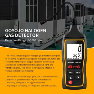 Détecteur de fuite de réfrigérant GOYOJO le plus vendu - Détecteur halogène professionnel pour CVC avec écran LCD, détecte rapidement les réfrigérants R22 et R134A, en plastique - Product Image 2