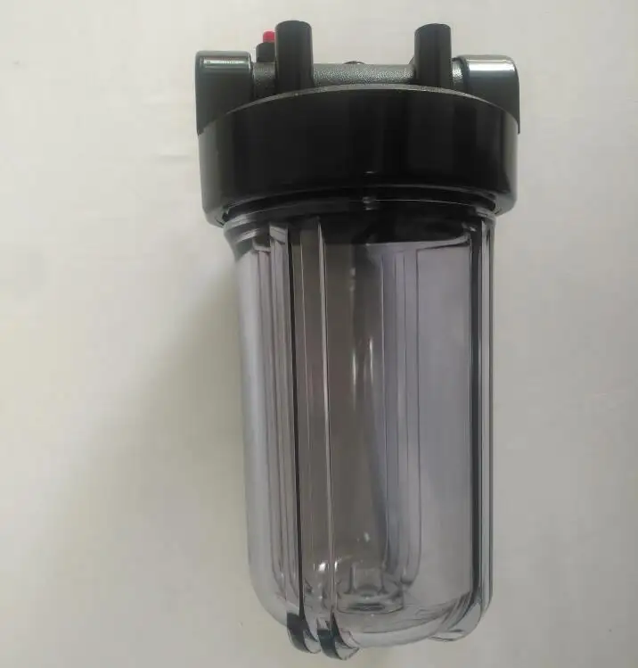 water filter housing 10 inch clear bibblue pvc filter bag housing 125ps pressure screw filter housing 5" 20"