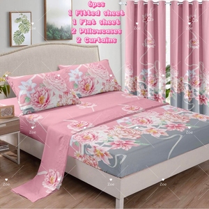 <span class=keywords><strong>Ensemble</strong></span> de draps LILIANNA 6 pièces, microfibre, comprenant 2 draps et 4 taies d'oreiller, emballé dans un seul sac, vente en gros - Product Image 6