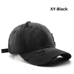 Gorra de Béisbol Retro Japonesa Unisex de PVC, Lavada y Desgastada, de Color Sólido, Diseño de 6 Paneles, Tela de Algodón, Estilo <span class=keywords><strong>Ins</strong></span>, para las Cuatro Estaciones - Product Image 6