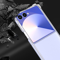 Coque rigide pour Samsung Galaxy Z Flip 7 Couverture arrière en acrylique pour Galaxy Z Flip7 6 5 Lm042