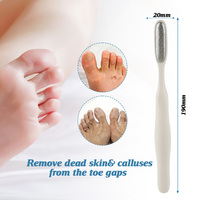 Vente en gros d'outils de pédicure Rasoir pour orteils Râpe pour callosités lime pour enlever les peaux mortes Outils de soin des pieds pour la couture des orteils
