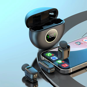 K20 không dây Lavalier <span class=keywords><strong>Microphone</strong></span> với sạc trường hợp và Type-C giao diện cho điện thoại thông minh - Product Image 6