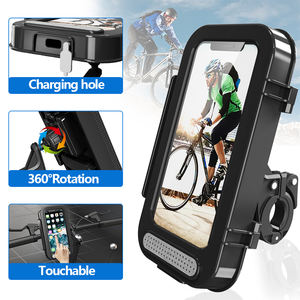 Support de téléphone portable de vélo pour <span class=keywords><strong>moto</strong></span>, étui étanche pour <span class=keywords><strong>Smartphone</strong></span> universel, 1 pièce - Product Image 4