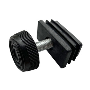 Patas Ajustables de Plástico para Muebles, Tipo Tornillo M8, Elevador de Patas de Mesa con Fácil Instalación, Diseño Minimalista - Product Image 1