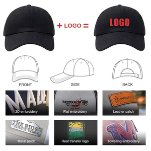 หมวกเบสบอลสไตล์สปอร์ตคุณภาพสูง แบบเรียบง่าย ไม่มีแบรนด์ รุ่นใหม่ สไตล์ Dad Hat พร้อมโลโก้แบบกำหนดเอง - Product Image 5