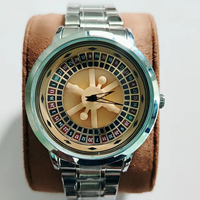 Montres pour hommes avec cadran rotatif style Roulette russe, étanches, montres de table de roulette, montres de sport Roulette