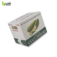 Caisse en carton GreenTree pour fruits, boîte creuse remplie de minéraux pour l'emballage d'exportation de fruits et légumes