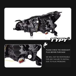 TYPY pour Nissan Altima Blocs optiques avant avec lentilles LED modifiées, feux de position, feux de circulation diurne et clignotants séquentiels 2019-2024 - Product Image 4