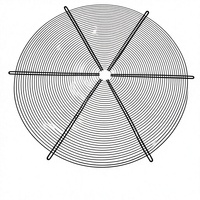 Nouvelle grille de protection de ventilateur de climatiseur Senneng en acier inoxydable 304 316 pour moteur électrique - Noir/Chrome/Rouge