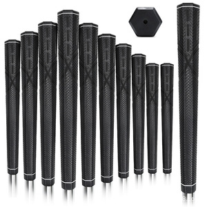 Hexagonal <b>Golf</b> Grip Rubber Putter Grip Standard Size Non-Slip For <b>Golf</b> Club Practice - Product Image 1