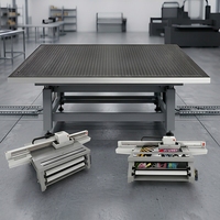 Table à vide ultra plate avec tolérance de 0,1 mm pour l'impression sur verre, film, tissu, PVC – Plateforme professionnelle pour imprimante UV à plat