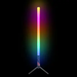 NEW LUXCEO 85cm professional Video Studio Lighting Wand Photography Handheld RGB Colors LED Video Light Stick for Movie Photo