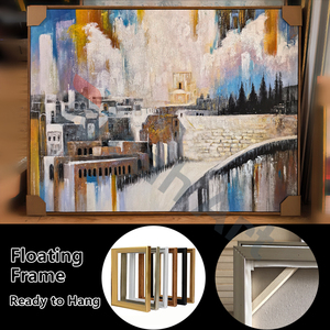 Pintura Religiosa de Jesús Hecha a Mano, Arte Cristiano Espiritual Moderno con Textura Intensa, Regalo Cristiano para Decoración del Hogar o Iglesia - Product Image 4