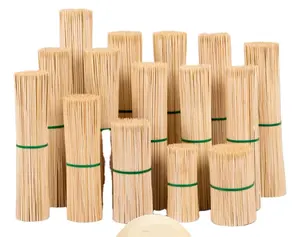 <span class=keywords><strong>Pinchos</strong></span> de bambú para salchichas, kebabs, gambas, carne de barbacoa, puntas semipuntiagudas - Product Image 1