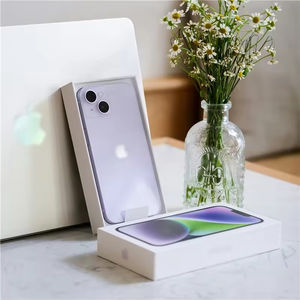 โทรศัพท์มือสอง iPhone 14 หน่วยความจำเยอะ ขายส่งโทรศัพท์มือสองคุณภาพ B มือสองมีรอยขีดข่วน โทรศัพท์มือสองแบบสองซิม โทรศัพท์มือสองราคาถูก - Product Image 1