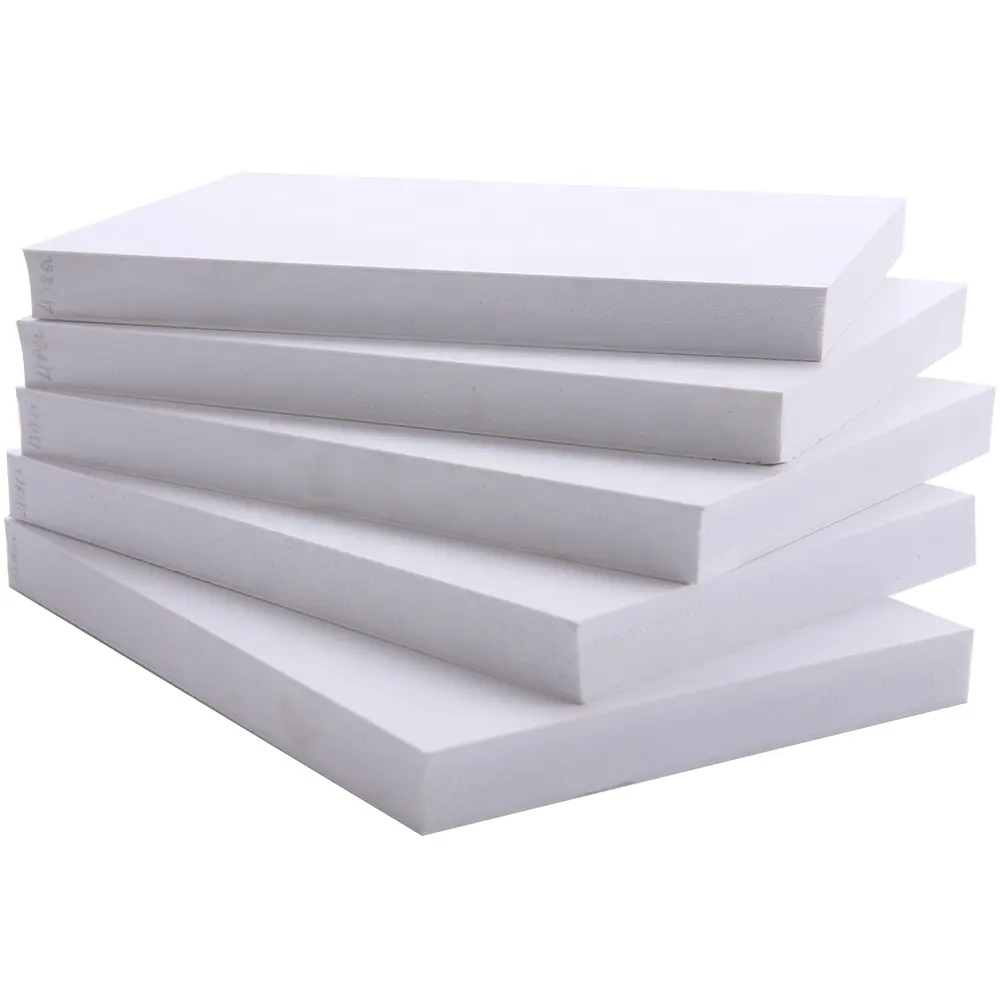 Foglio di plastica foglio impermeabile ecologico di buona qualità 1.22m * 2.44m PVC bianco Celuka Foam