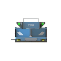 Chariot de transfert intelligent OEM pour entrepôt industriel, véhicule à guidage automatique (AGV), chariot automatisé à navigation magnétique