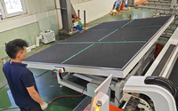 Table de rupture inclinable en verre de flotteur d'air de vente d'usine pour le verre isolant/verre chargeant et cassant la norme CE de Table