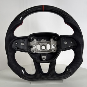 Volant de voiture en fibre de carbone pour Dodge Challenger Charger <span class=keywords><strong>Durango</strong></span> SRT Chrysler pour Jeep - Vente flash - Product Image 6