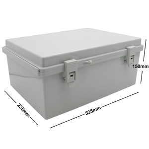 IP65 không thấm nước UV chống ngọn lửa ABS/PP nhựa không thấm nước bao vây hộp nối nhựa không thấm nước có thể khóa hộp nối - Product Image 1