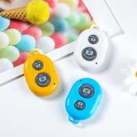 Télécommande Bluetooth pour appareil photo de smartphone Android/iOS, accessoires pour selfie, contrôleur intelligent, télécommande pour téléphone portable