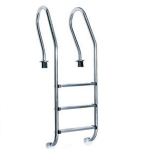Echelle en <span class=keywords><strong>acier</strong></span> inoxydable à 3 marches avec pied en plastique Modèle pour <span class=keywords><strong>piscine</strong></span> de 48 pouces à 54 pouces - Product Image 1