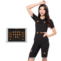 Smarte Übergrößen-Sportbekleidung mit Druckmuster, Pulstechnologie, Atmungsaktiv, Reguläre Passform, Elektrische Stimulation, Energie-Box, Anpassbares Logo