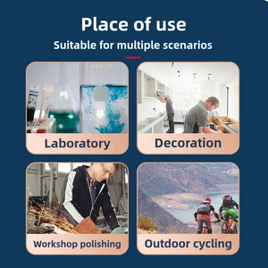 نظارات واقية واقية من الرياح 3 أمتار لحماية العين ومكافحة الضباب نظارات واقية للحام للغوص أثناء ركوب الدراجات والصيد - Product Image 4