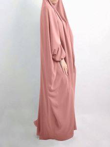 Abaya Larga de Lana Tejida a Precio Económico para Mujer, Mangas Largas, Ropa Musulmana Islámica, Hiyab Casual - Product Image 6