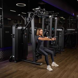 <span class=keywords><strong>Pecfly</strong></span>/Rear Delt – Appareil de musculation réglable à charges individuelles pour la poitrine, le dos et les bras – Équipement de fitness professionnel en métal sécurisé - Product Image 4