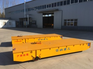 Carrello Piattaforma Sterzabile a Batteria da 10T per Movimentazione in Officina - Product Image 5