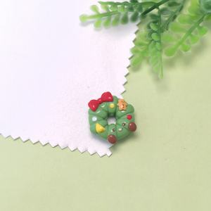 <span class=keywords><strong>Serie</strong></span> Natalizia: Cabochon in Resina con Retro Piatto, Decorazioni Carine per Albero di Natale, Ghirlanda, Campanelle, Pupazzo di Neve, Charm per Slime per Fornitori di Articoli per Feste - Product Image 2