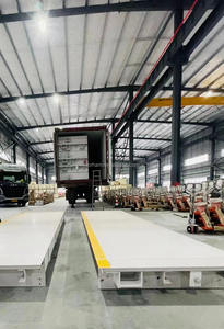 3x24 मीटर पिटलेस ट्रक पैमाने पर 80 टन ट्रक स्केल निर्माता कैली लोड सेल और याओहुआ संकेतक - Product Image 6