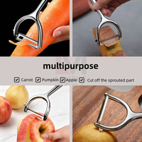 Offre Spéciale : Éplucheurs de Cuisine en Acier Inoxydable pour Légumes, Fruits, Pommes de Terre, Tomates, Oranges, Concombres, Pommes, Carottes, Mangues