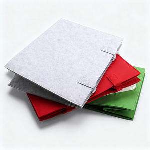 กระเป๋าถือผ้าสักหลาดขนาดใหญ่ทั่วไปใส่ซื้อของใช้สำหรับวันพักผ่อนกระเป๋าถือขนาดใหญ่โลโก้ออกแบบได้ตามต้องการ - Product Image 5