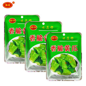 现货畅销爆款新品便宜酥脆美味腌黄瓜派对用 - Product Image 4